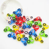 Chengkai 10PCS Silicone Car Beads BPA Baby Teething Bracelet Toys
