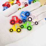 Chengkai 10PCS Silicone Car Beads BPA Baby Teething Bracelet Toys