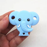 10PCS Silicone Elephant Pacifier Dummy Nipples Teether DIY Newborn