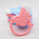 Chengkai 10PCS Silicone Ice Cream Teether DIY Baby Pacifier Dummy Pendant