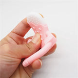 Chengkai 10PCS Silicone Ice Cream Teether DIY Baby Pacifier Dummy Pendant