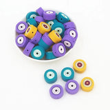 Chengkai 10PCS Silicone Round Beads Teething BPA-Free DIY Soothing Bracelet Toys