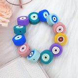 Chengkai 10PCS Silicone Round Beads Teething BPA-Free DIY Soothing Bracelet Toys
