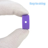 Chengkai 10PCS Silicone Round Beads Teething BPA-Free DIY Soothing Bracelet Toys