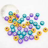 Chengkai 10PCS Silicone Round Beads Teething BPA-Free DIY Soothing Bracelet Toys