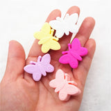 Chengkai 10pcs BPA Silicone Butterfly Teether Beads DIY Baby Shower Teething