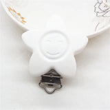 10pcs BPA Silicone Pacifier Chain Holder Clips
