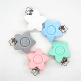 10pcs BPA Silicone Pacifier Chain Holder Clips