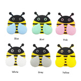 Chengkai 10pcs Silicone Bee Beads Teether DIY Baby Soccer Teething Sensory Toy