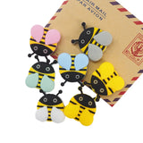 Chengkai 10pcs Silicone Bee Beads Teether DIY Baby Soccer Teething Sensory Toy