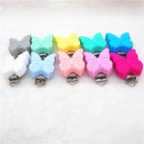 10pcs Butterfly Teether Dummy Clips Baby Pacifier Sensory Toy Animal Clips