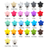 10pcs Silicone Pacifier Clips BPA-Free Dummy Draft Toy Accessories Clip