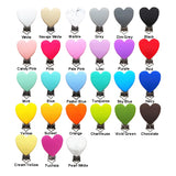 10pcs Silicone Pacifier Clips BPA-Free Dummy Draft Toy Accessories Clip