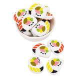 Chengkai 10pcs Sushi Shape Silicone Beads for Baby Pacifier Teething