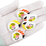 Chengkai 10pcs Sushi Shape Silicone Beads for Baby Pacifier Teething