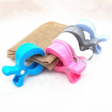 10pcs Baby Dummy Pacifier Hook Clips - Teether Toy for Car Seat Stroller Playpen