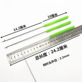2PCS Long Stainless Steel Beading Needles for Jewelry Making