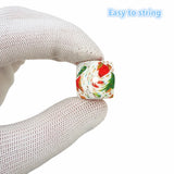 Chengkai 50PCS 14mm Christmas Silicone Beads BPA-Free Teething Infant Toy