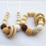 Chengkai 50pcs Knitting Cotton Crochet Wooden Beads Balls