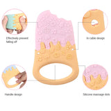 Chengkai 5PCS Silicone Ice Cream Teether DIY BPA Baby Cartoon Pacifier