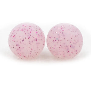 Chenkai 100pcs 12mm Round Silicone Beads BPA Teething Dummy Necklace Toy