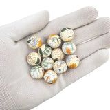 Chenkai 10PCS Daisy Silicone Beads 15mm Teething BPA DIY