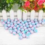 Chenkai 10PCS 15mm Xmas Beads Teething BPA DIY Sensory Chewing Toy