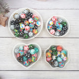 Chenkai 10PCS 15mm Silicone Beads Round Teething DIY Chewing Toys