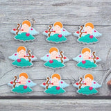 Chenkai 10PCS Angel Cupid Beads Focal Beads For Pen Beadable Pen