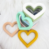 Chenkai 10PCS BPA-Free Silicone Teether for DIY Nursing Pacifier Chain