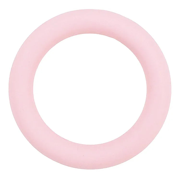 Chenkai 10PCS BPA-Free Silicone Tortoise Teething Ring for Pacifier Chain DIY