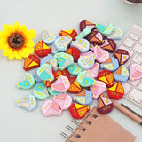Chenkai 10PCS Baby Silicone Sailboat Beads Teether Fidget Toy
