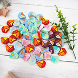 Chenkai 10PCS Baby Silicone Sailboat Beads Teether Fidget Toy
