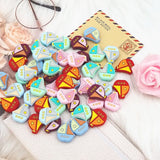 Chenkai 10PCS Baby Silicone Sailboat Beads Teether Fidget Toy