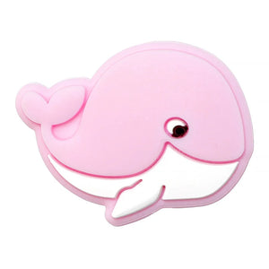 Chenkai 10PCS Baby Silicone Whale Teether Fidget Toys Nursing Pacifier