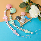 Chenkai 10PCS Baby Silicone Whale Teether Fidget Toys Nursing Pacifier