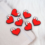 10PCS Nurse Hat Silicone Charms Beads for Beadable Pens