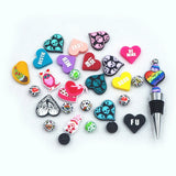 Chenkai 10PCS Chocolate Box Beads Focal Beads for Pen Beadable Pen