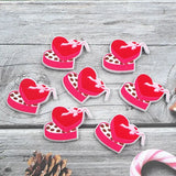 Chenkai 10PCS Chocolate Box Beads Focal Beads for Pen Beadable Pen