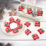 10PCS Christmas Truck Beads Silicone Charms for Beadable Pens