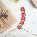 10PCS Christmas Truck Beads Silicone Charms for Beadable Pens