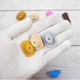 Chenkai 10PCS Cowboy Hat Boots Beads Silicone BPA Chewable Dummy Necklace Toy