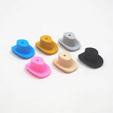 Chenkai 10PCS Cowboy Hat Boots Beads Silicone BPA Chewable Dummy Necklace Toy