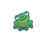 10PCS Frog Silicone Charms Beads for DIY Dummy Chain