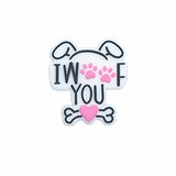 Chenkai 10PCS Dog Shape Focal Beads For Pen Beadable Pen Silicone Charms