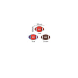 Chenkai 10PCS Football Beads for Pen DIY