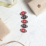 Chenkai 10PCS Football Beads for Pen DIY