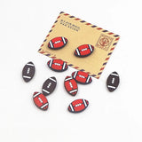 Chenkai 10PCS Football Beads for Pen DIY