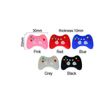 Chenkai 10PCS Game Controller Silicone Charms for DIY Pacifier Chain