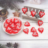 Chenkai 10PCS Heart Focal Beads Character Beads For Pen Making